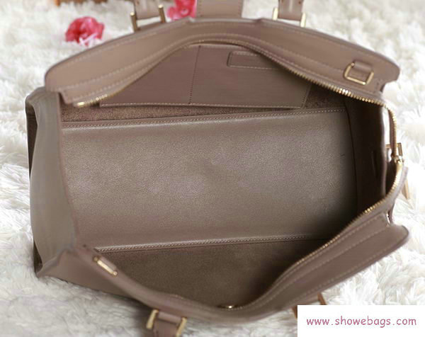 YSL cabas chyc bag original leather 5086 light khaki - Click Image to Close